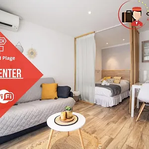 Appartement Cosy Center - Rue D'antibes - 200m Plage- Clim - Wifi - Unique, Cannes